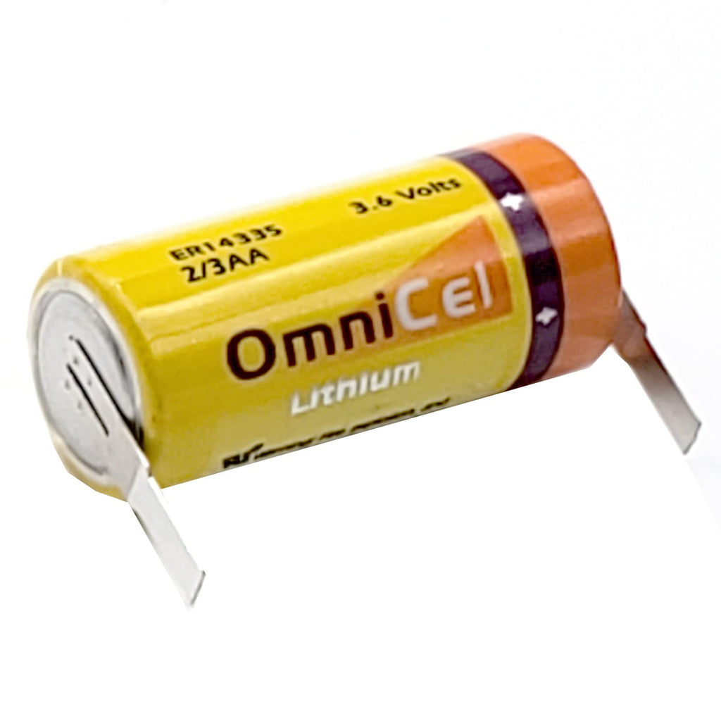 3.6V Lithium Battery with Tabs S16622
