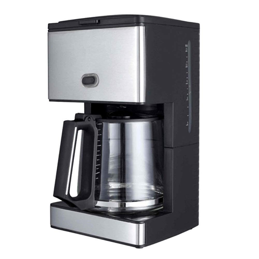 1.8L 10-15 Cup Stainless Steel Coffee Machine Black H34614