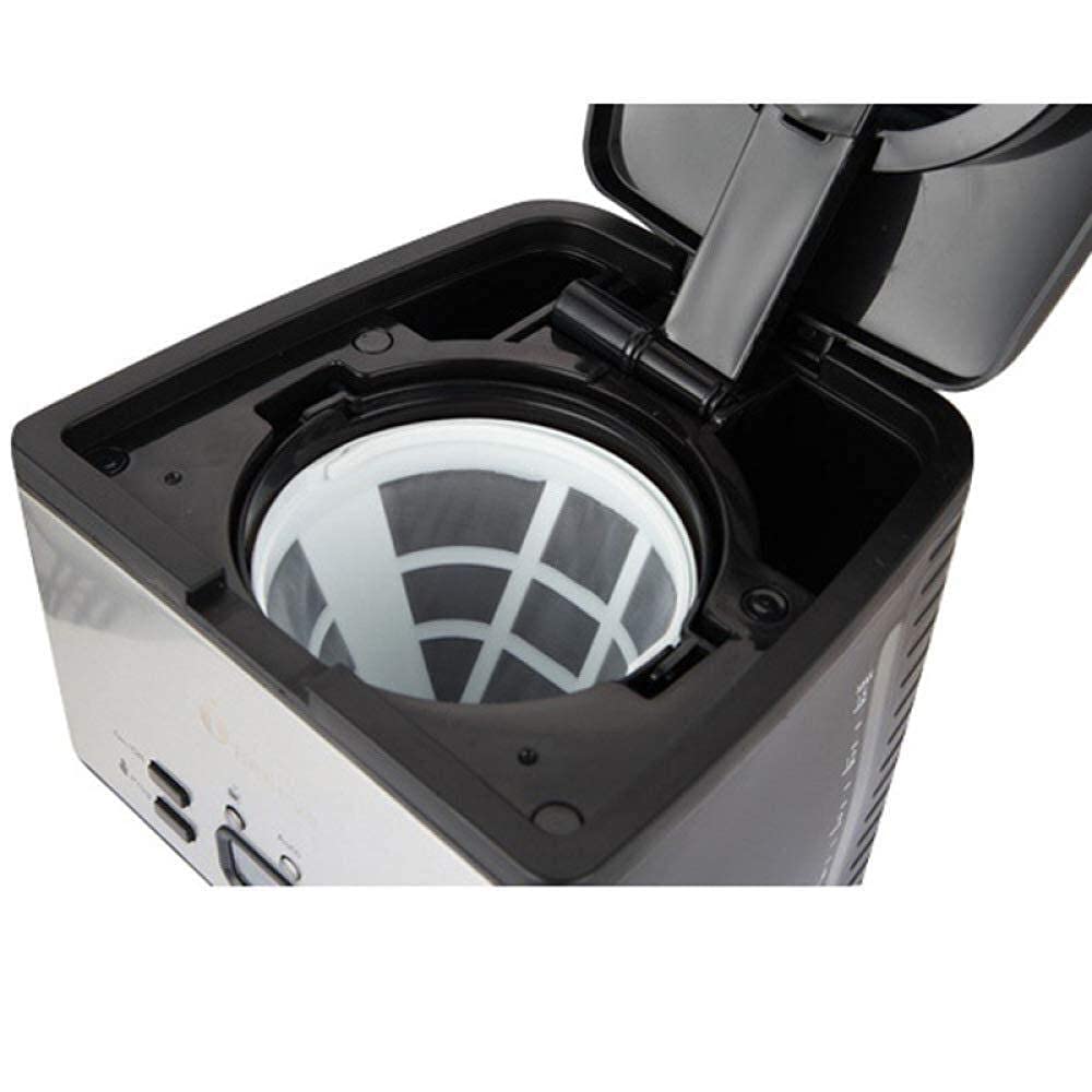 1.8L 10-15 Cup Stainless Steel Coffee Machine Black H34614