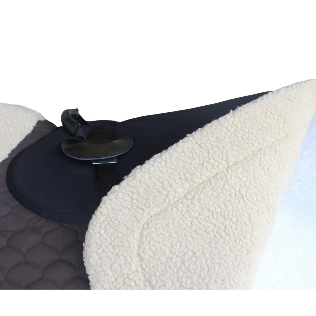 Black Quilted Bareback Pad I583