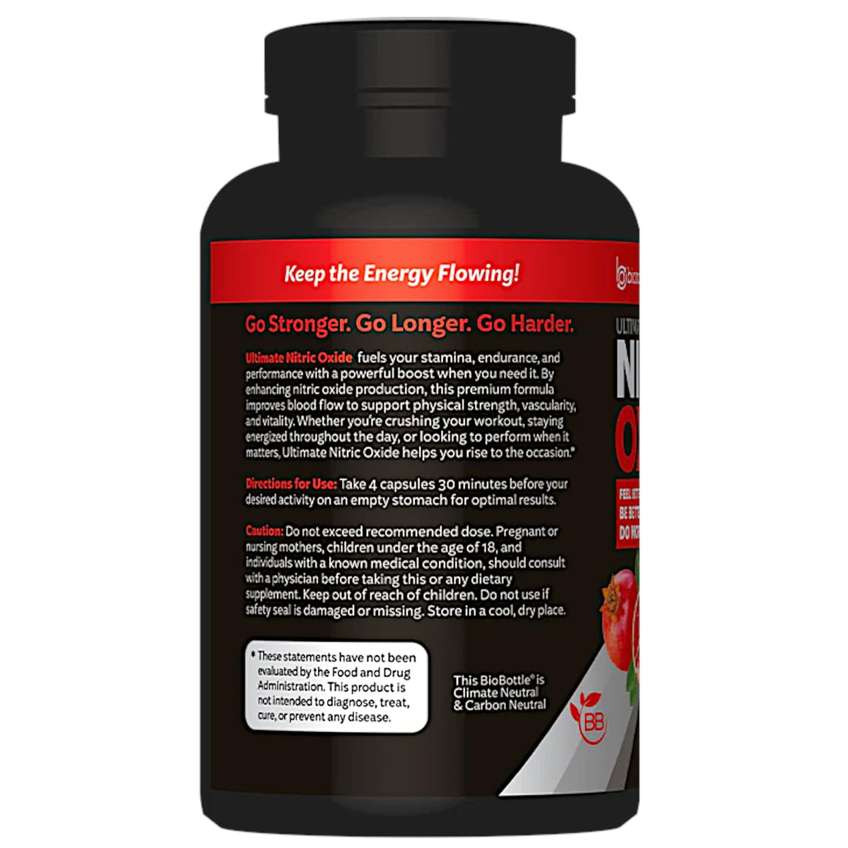 120 Capsules Ginseng Nitric Oxide Q201048