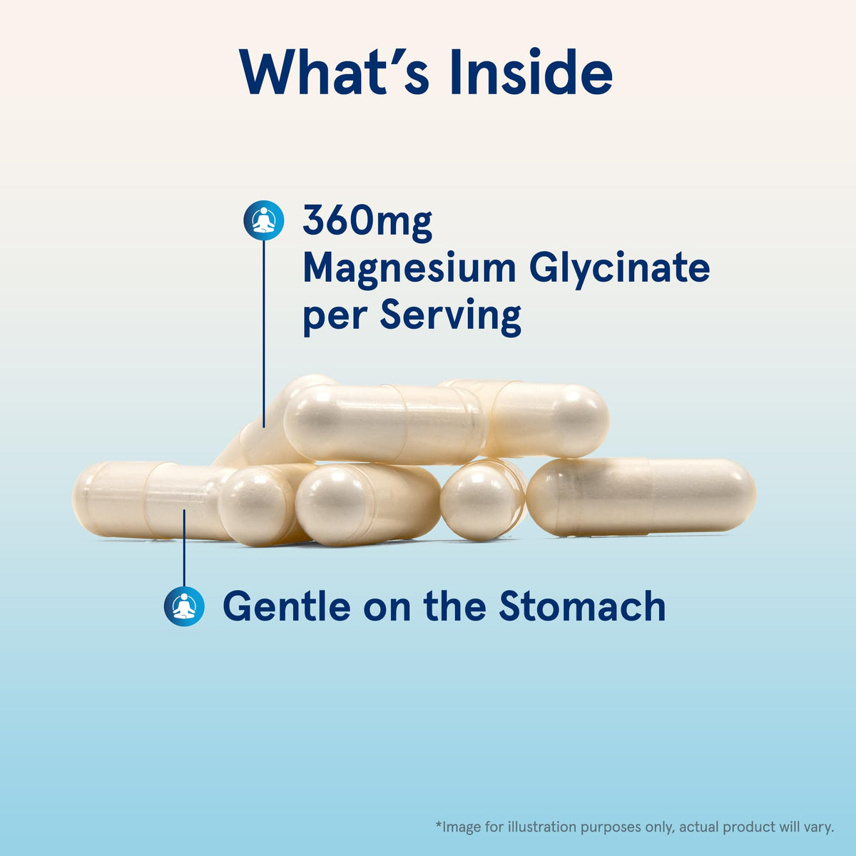 Magnesium Glycinate 90 Capsules Y587