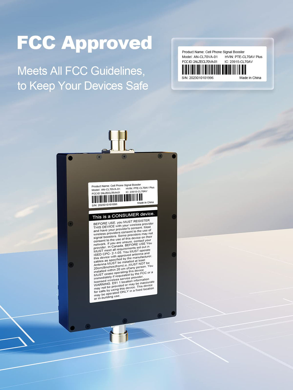 Cell Phone Signal Booster L75703