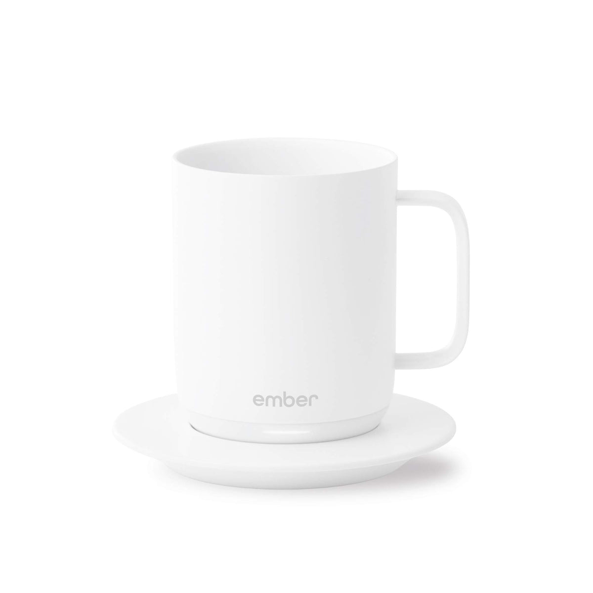 White 10 Ounce Heated Coffee Mug W6060