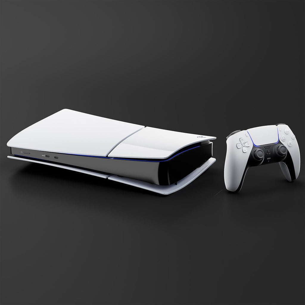 White 1.8TB Digital Edition Gaming Console with Controller D69324