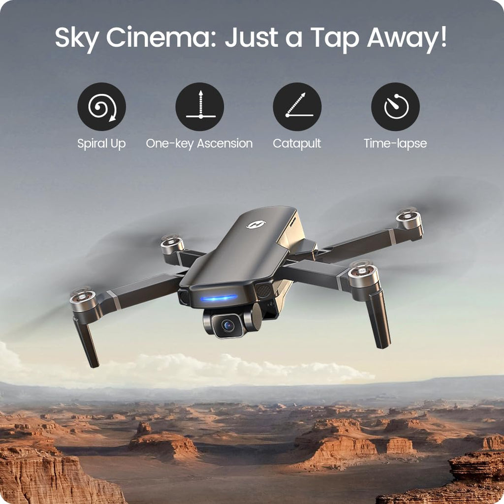 GPS 4K UHD Camera Foldable FPV RC Quadcopter Q556903
