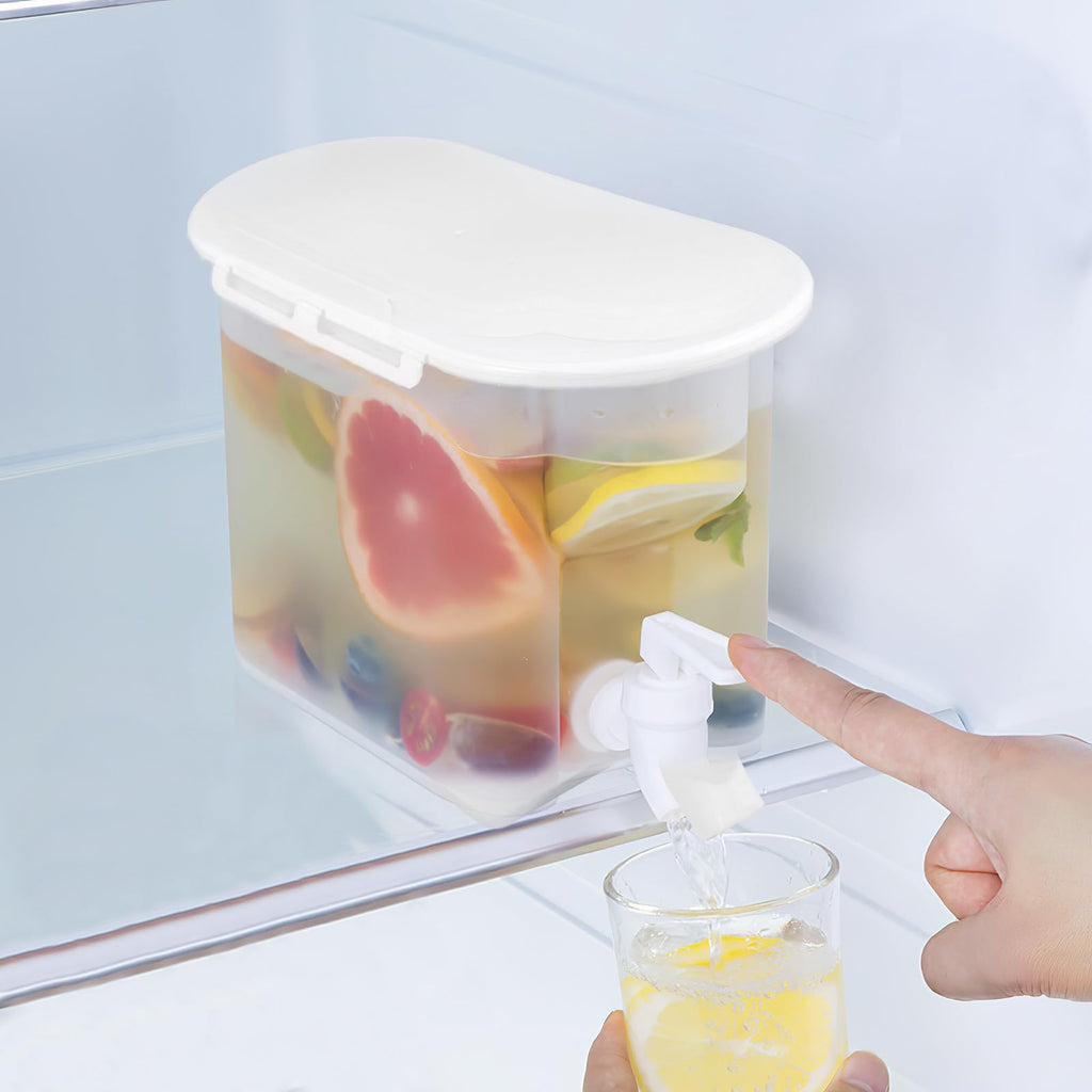 Cold Water Kettle with Faucet Large Capacity PP Water Pitcher R67797