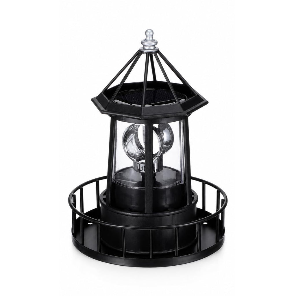 Solar Revolving Lighthouse Light S88205