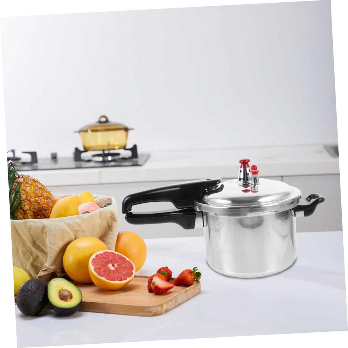 Aluminum Pressure Cooker with Handle K760906