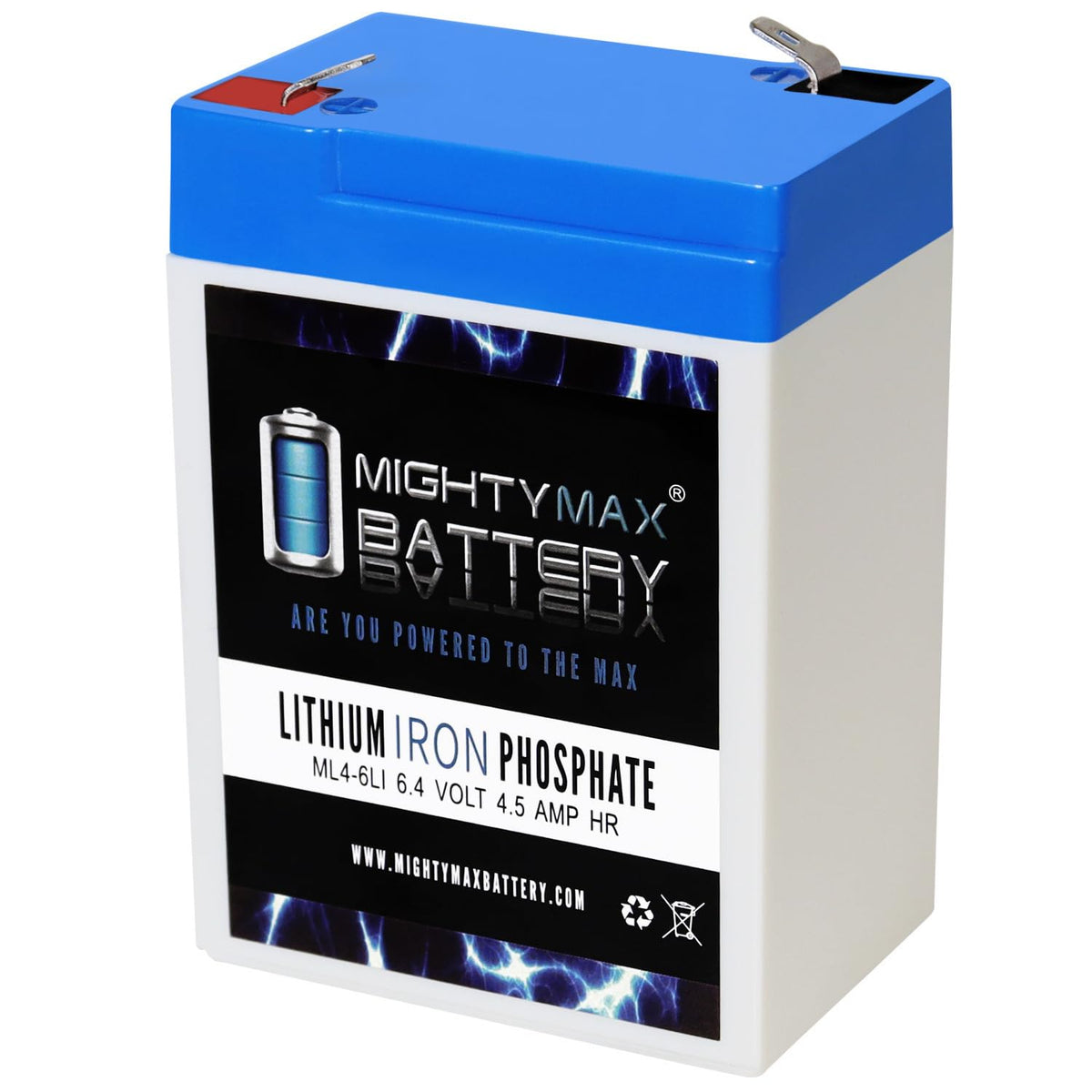 6V 4.5AH Lithium Replacement Battery Q151202