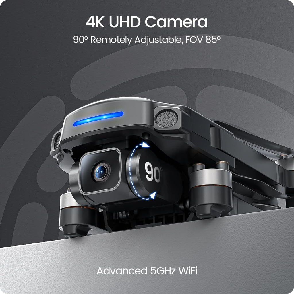 GPS 4K UHD Camera Foldable FPV RC Quadcopter Q556903