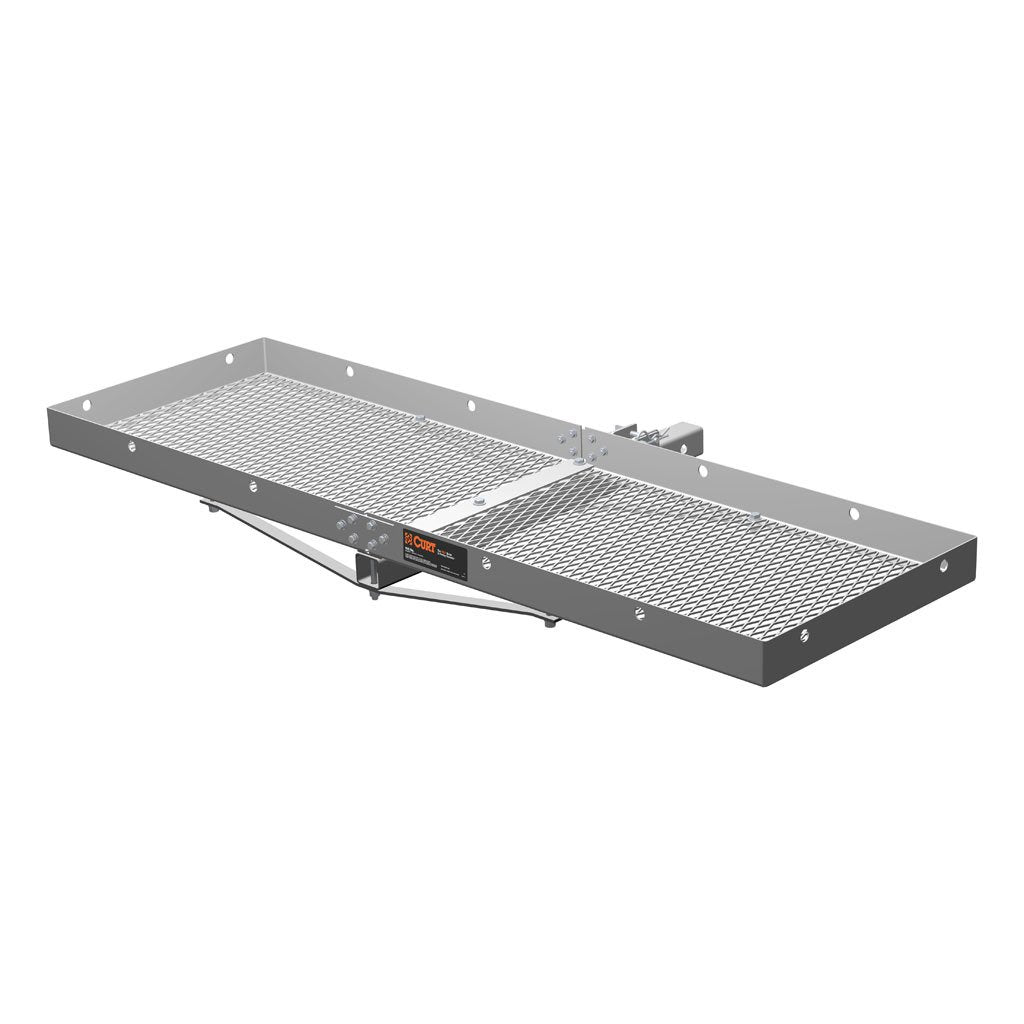 Tray-Style Trailer Hitch Cargo Carrier, 500 lbs. Capacity, 60-Inch x 19-Inch J5047