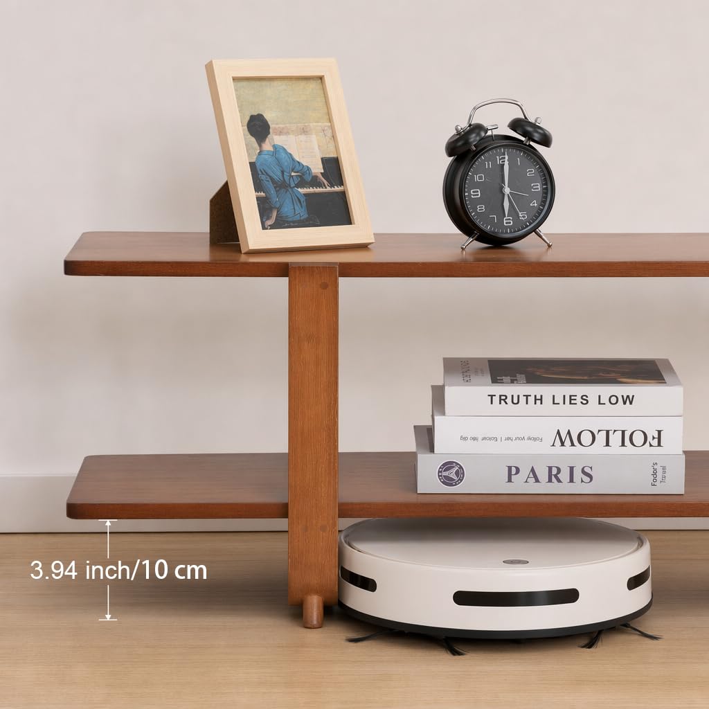 Bamboo TV Stand with Storage up to 65'' N3512