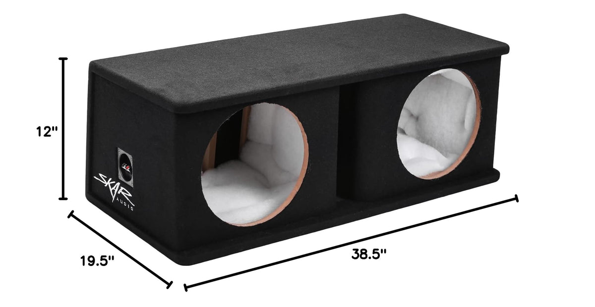 Dual 12" Ported Subwoofer Enclosure J37173