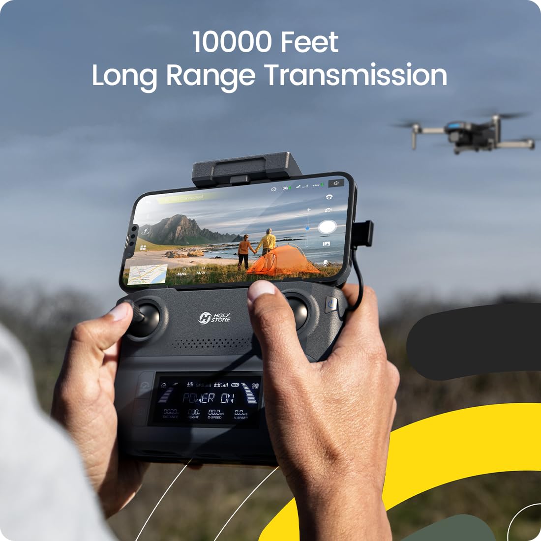 GPS 4K UHD Camera Foldable FPV RC Quadcopter Q556903