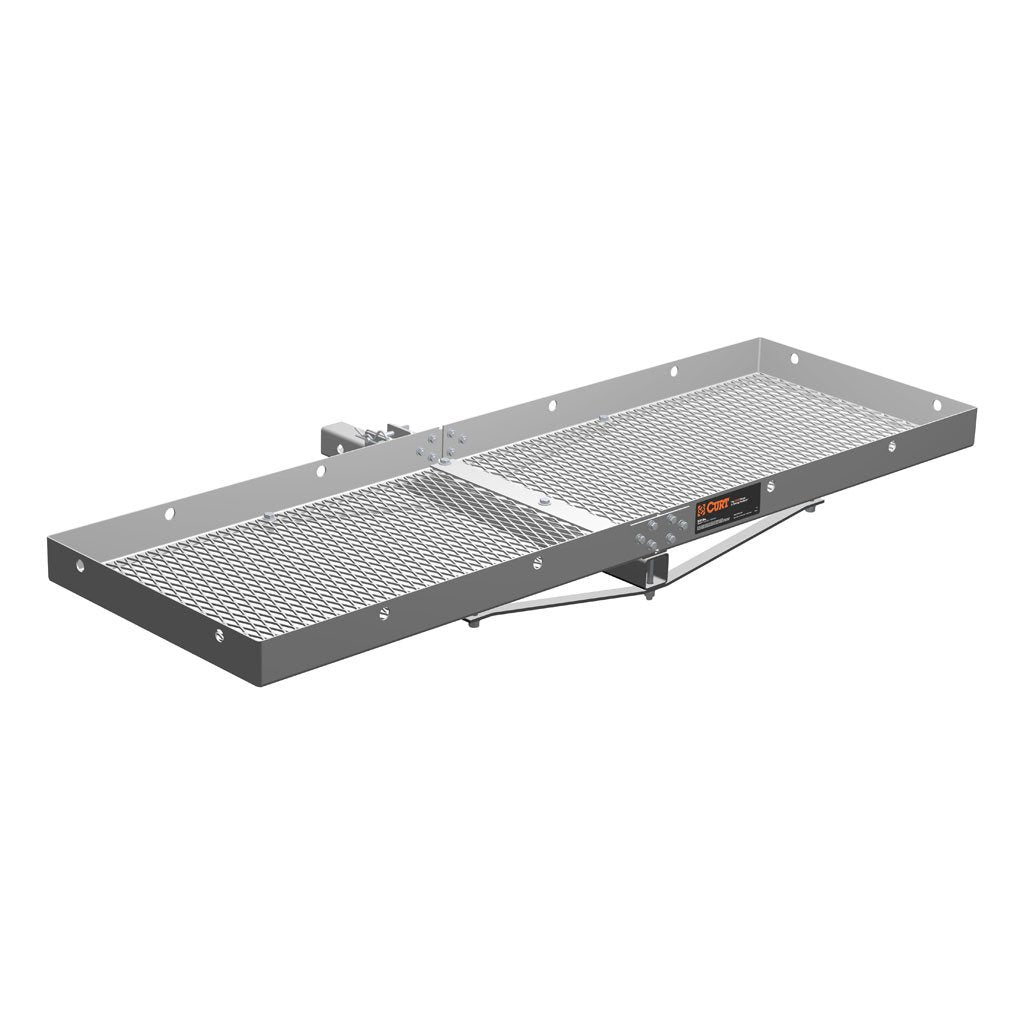 Tray-Style Trailer Hitch Cargo Carrier, 500 lbs. Capacity, 60-Inch x 19-Inch J5047