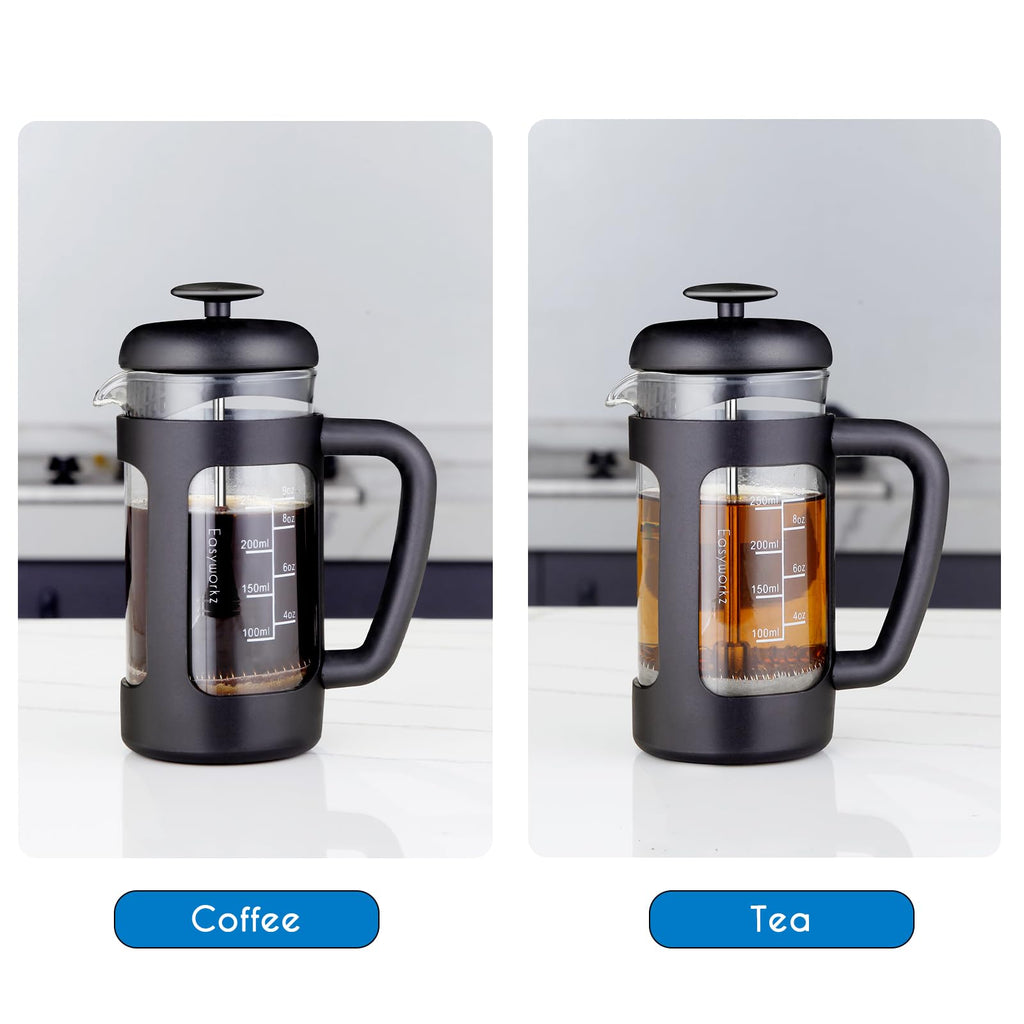 12 oz Borosilicate Glass French Press A8629