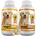 Joint Support Skin and Coat Health Bundle Turmeric Omega 3 S4185
