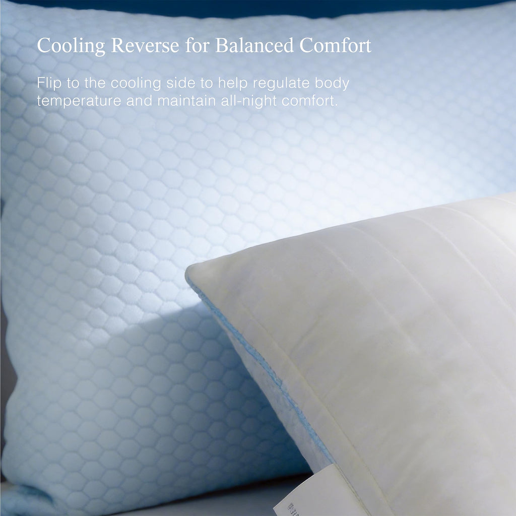 King Size Set of 2 Down Alternative Cooling Pillows P517099