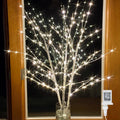 Lighted Birch White Tree Branches 33IN 180LED with Timer C626
