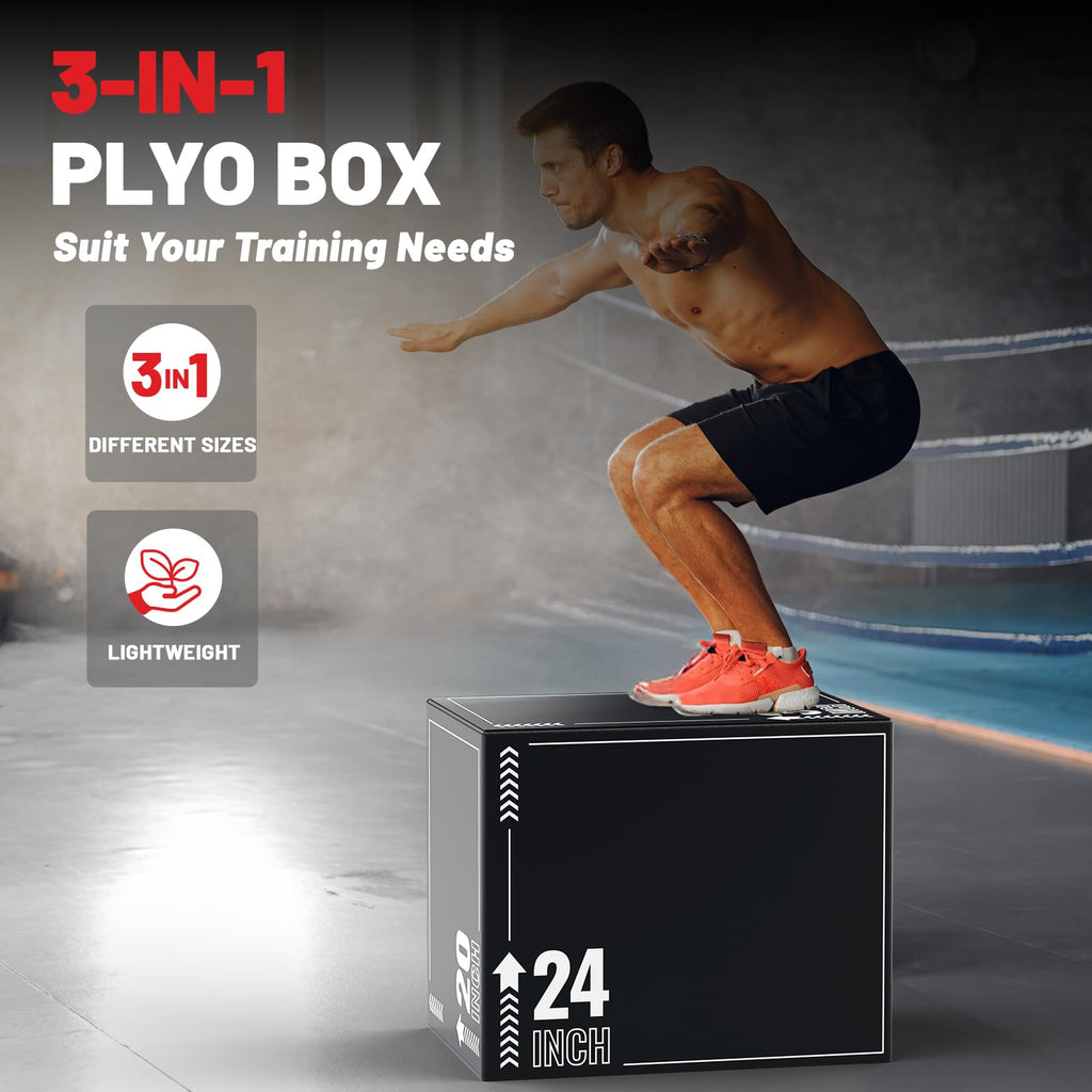 3-in-1 Plyometric Jump Box I856