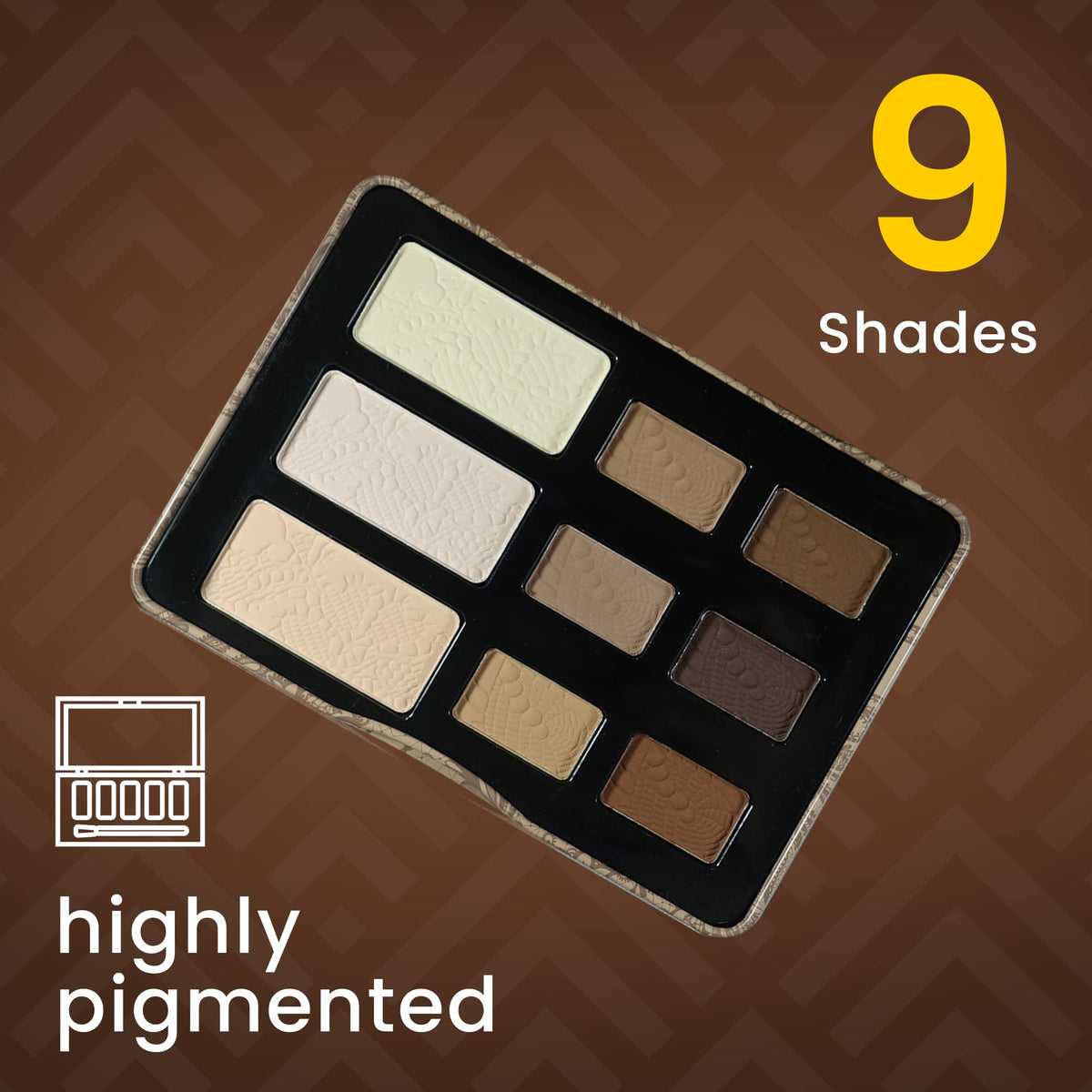 9-Color Matte Eyeshadow Palette Y11817