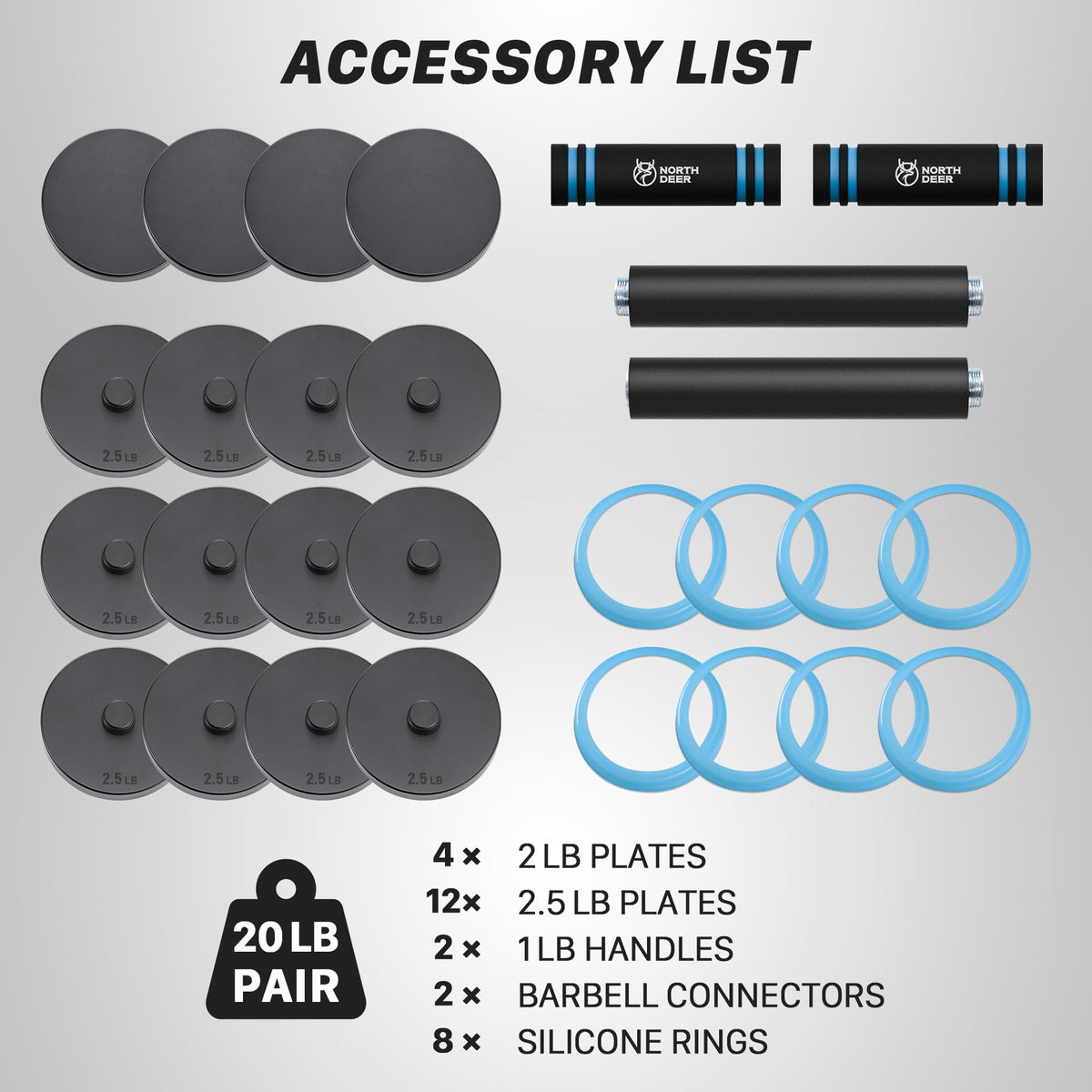 Adjustable Steel Dumbbells L522