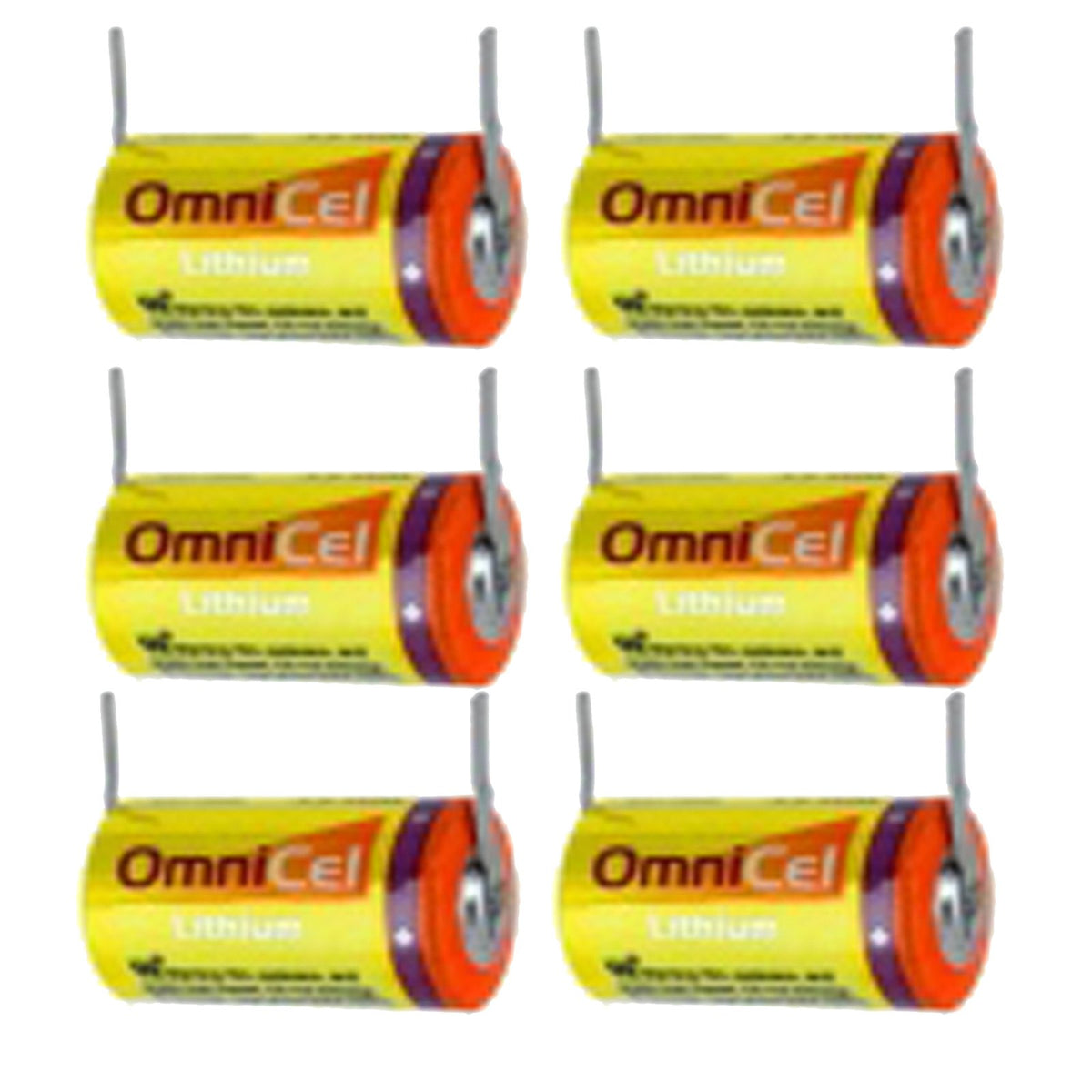 3.6V Lithium Battery with Tabs S16622
