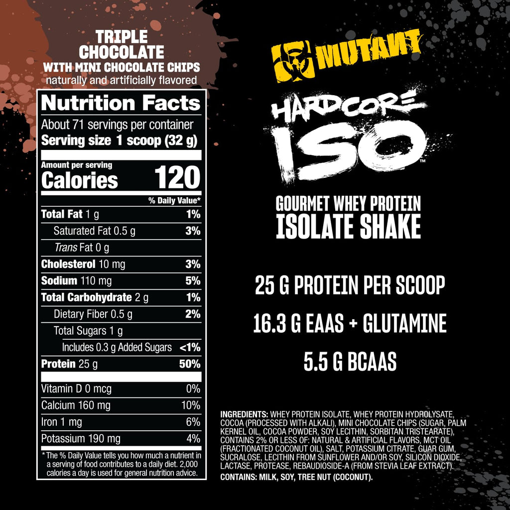 Whey Protein Isolate Triple Chocolate 5 lb T42111