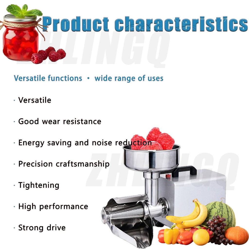 450W Stainless Steel Electric Food Mill L310632