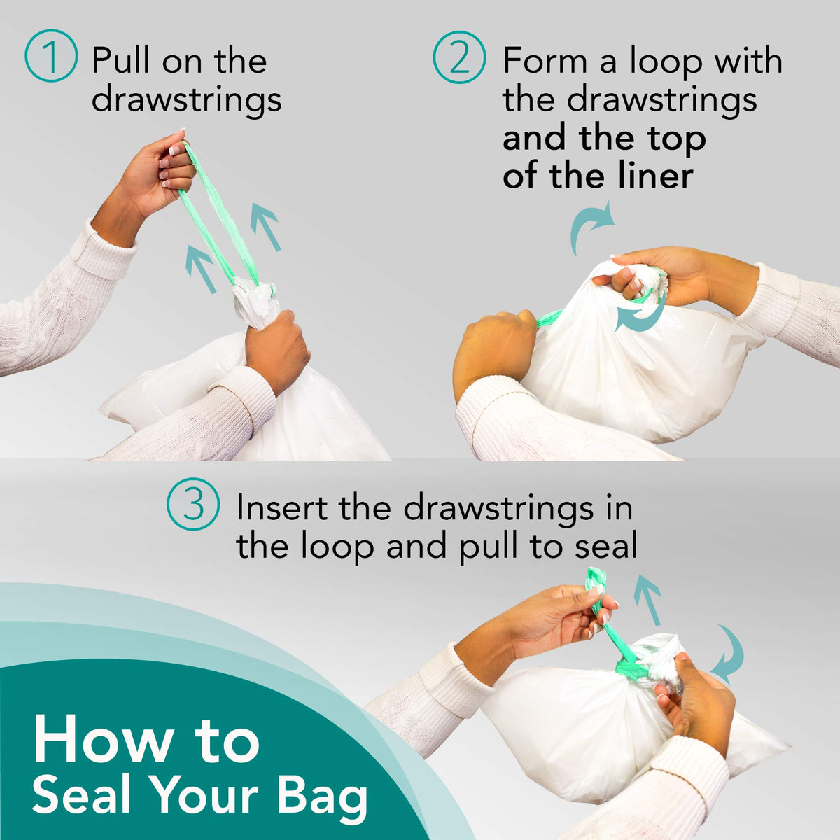 Disposable Commode Liners 60 Count B204526