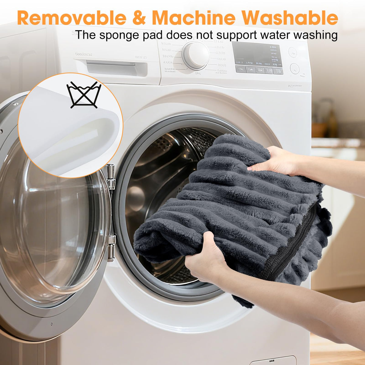 Non-Slip Washable Dog Bed Mat L701