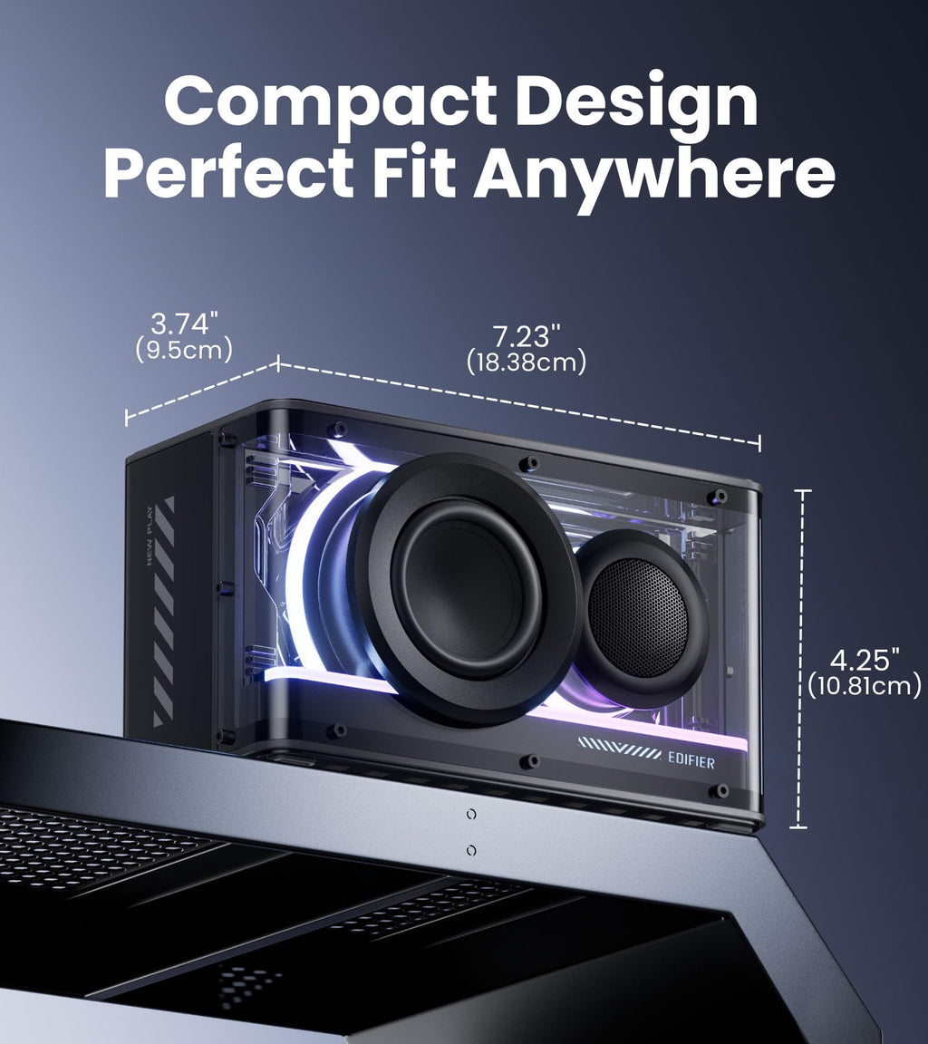 Black 25W Bluetooth Speaker R100