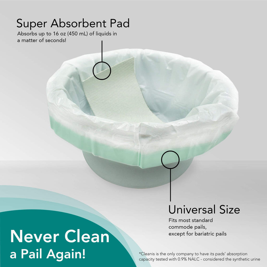 Disposable Commode Liners 60 Count B204526