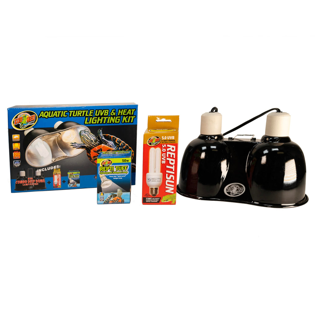 Aquatic Turtle Heat UVB Light Kit U30322