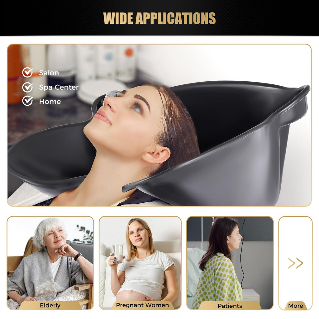 Portable Shampoo Bowl with Electric Pump U8048