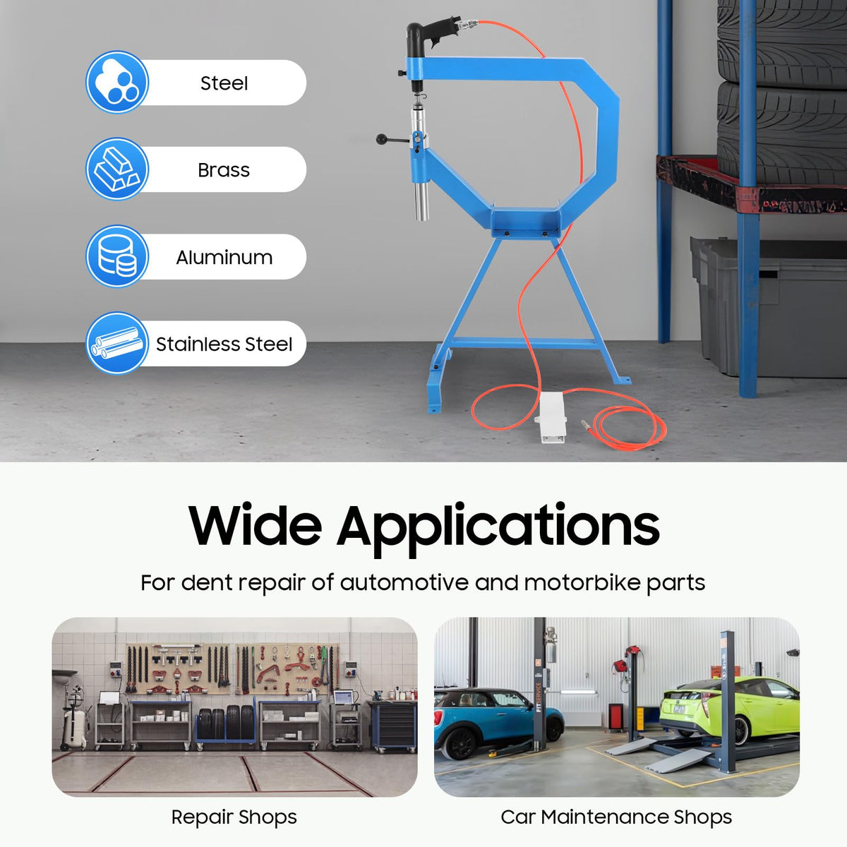 Pneumatic Planishing Hammer D868