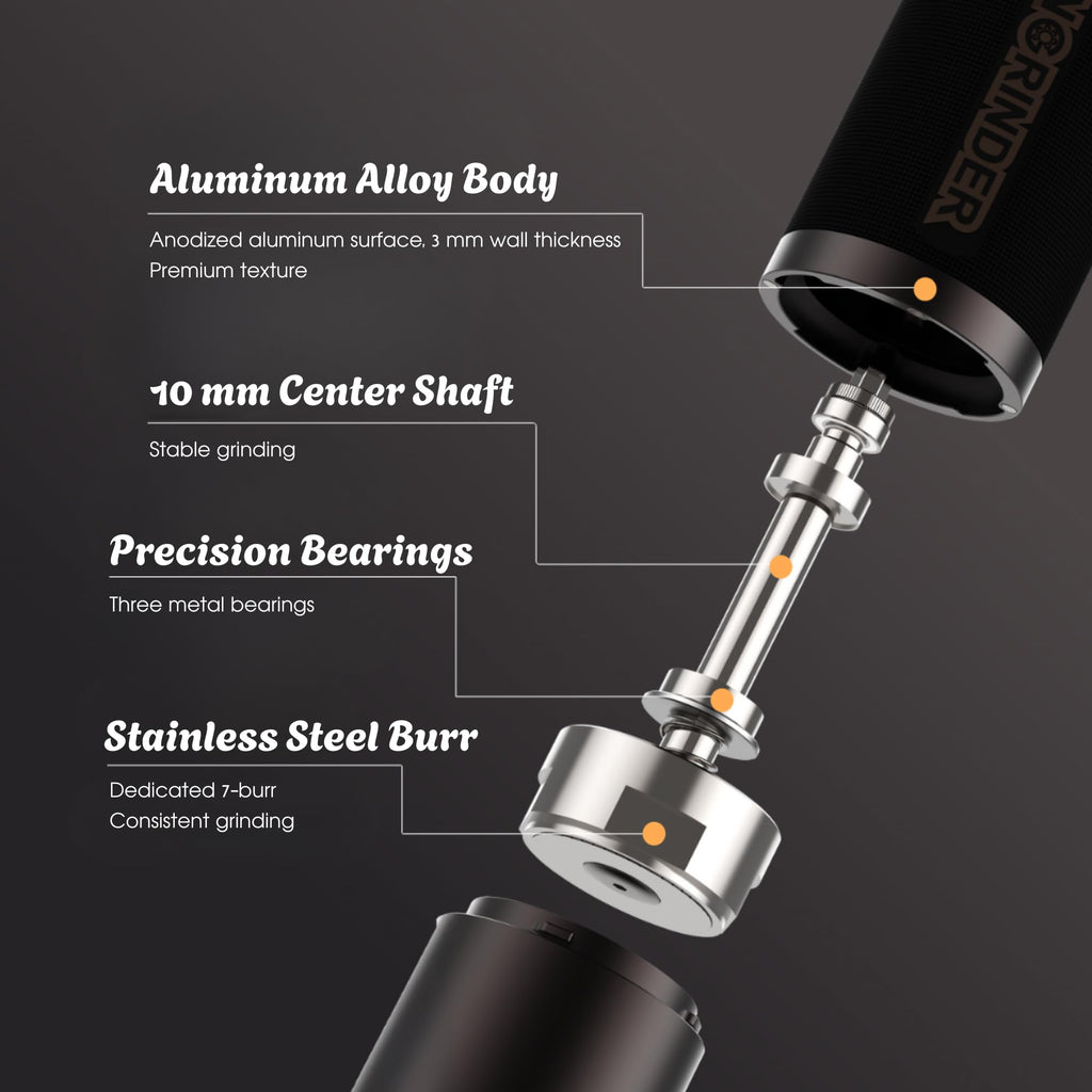 Manual Stainless Burr Coffee Grinder M32822