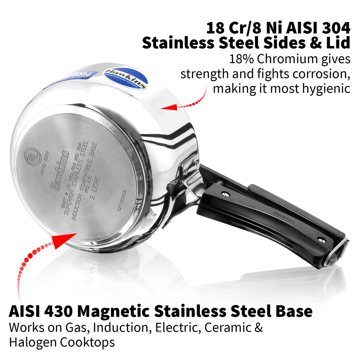 2 Litre Pressure Cooker U954167