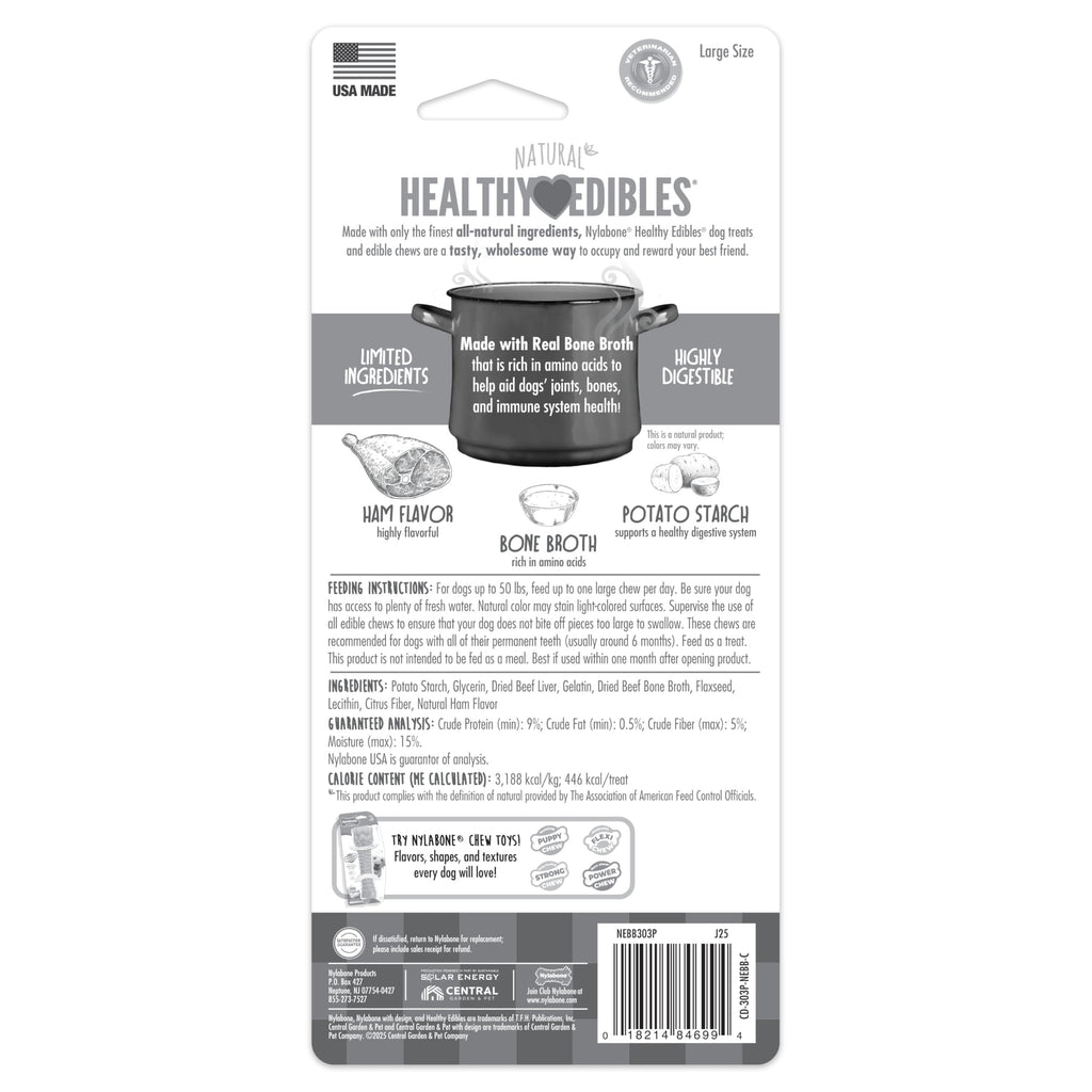 Large Ham Flavor Dog Treats K75251