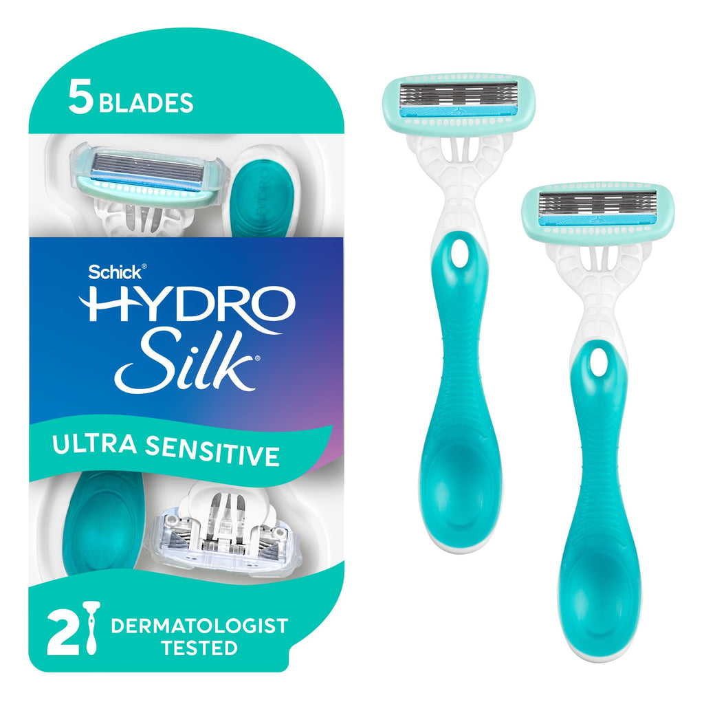 Sensitive 5-blade Disposable Razors, 2 ct M76131