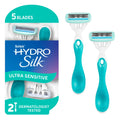 Sensitive 5-blade Disposable Razors, 2 ct M76131