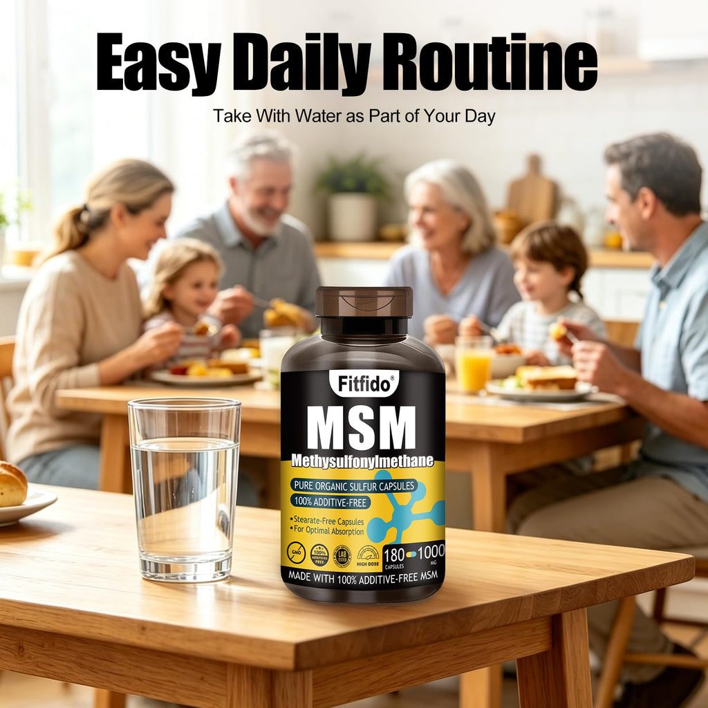 MSM Capsules 1000mg 180 Count K881507
