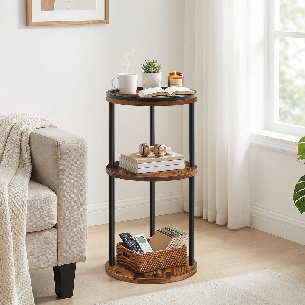 Small Round 3-Tier Side Table N942837