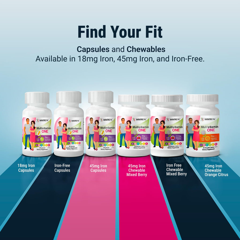Bariatric Multivitamin 45mg Iron 30 Ct N5576