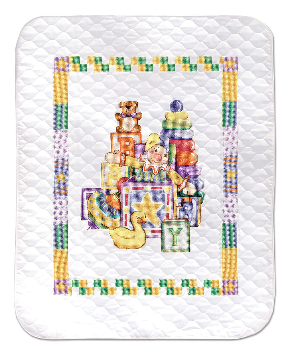Baby Quilt Cross Stitch Kit, 34"x43" C751