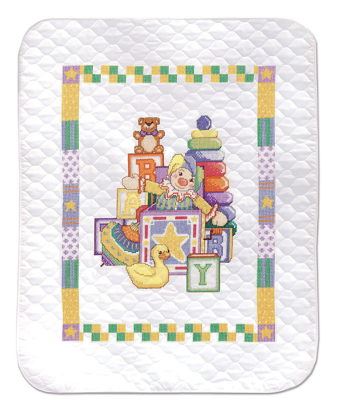 Baby Quilt Cross Stitch Kit, 34"x43" C751