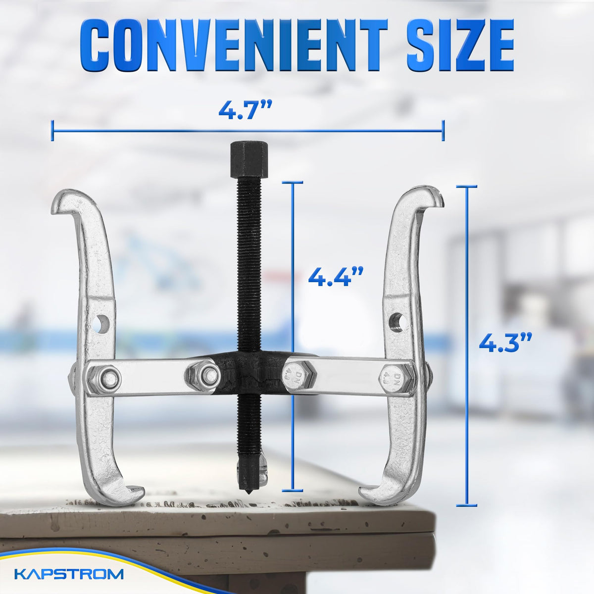 3-Jaw Gear Puller CR-V Steel D932644