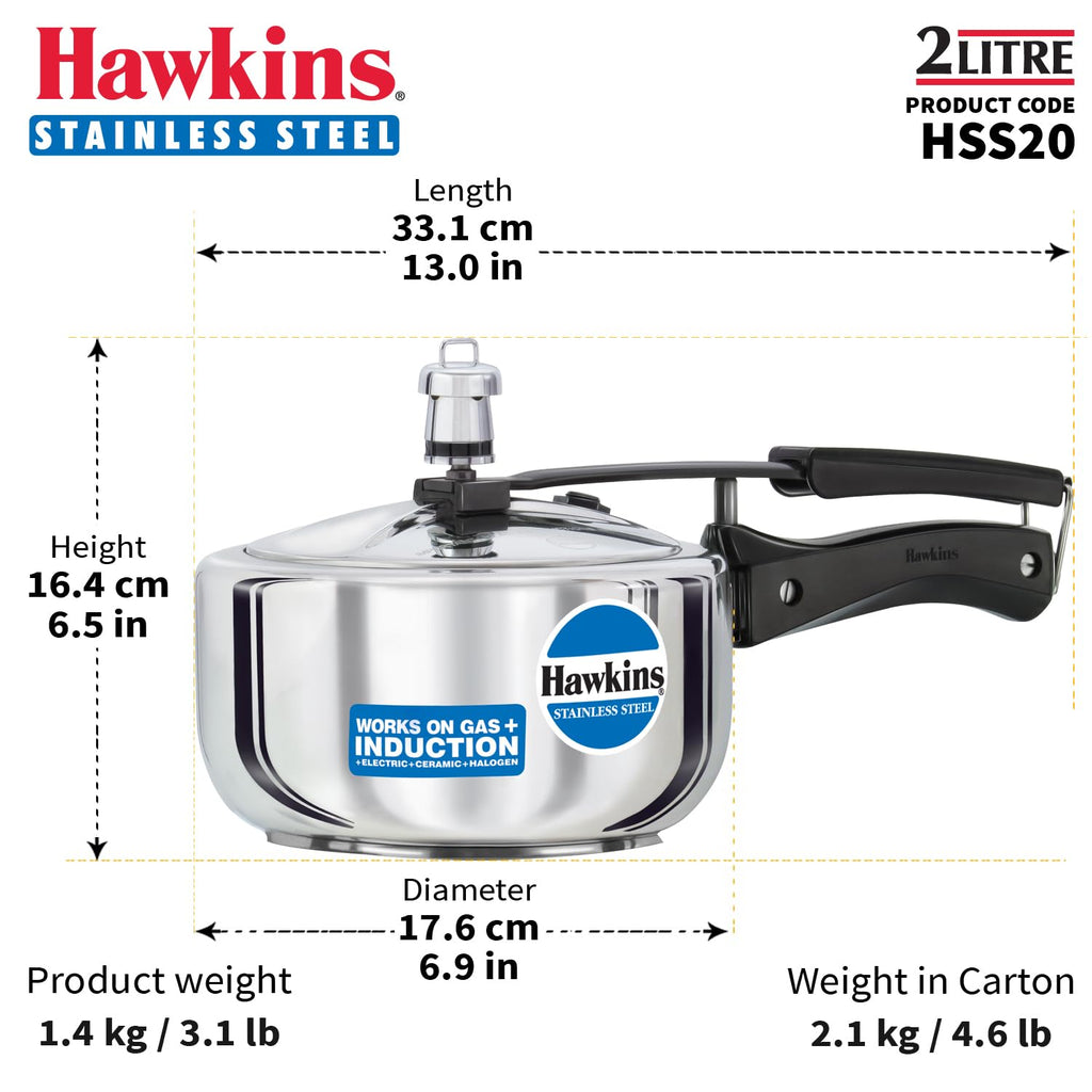 2 Litre Pressure Cooker U954167