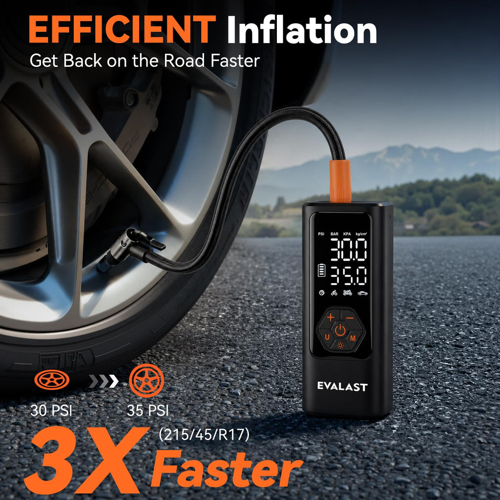 Portable Air Compressor 150 PSI Cordless Tire Inflator N79917